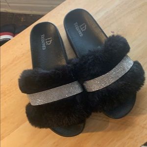 Diamond studded slides